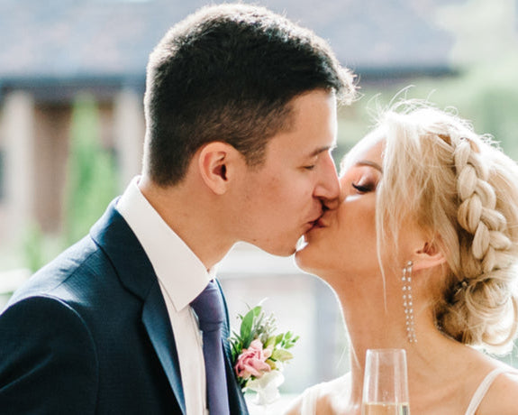 Burgundy, Navy & Blush