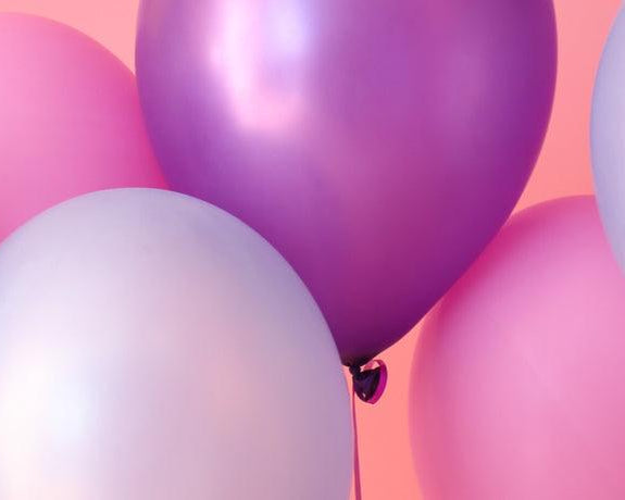 Yksiväriset ilmapallot