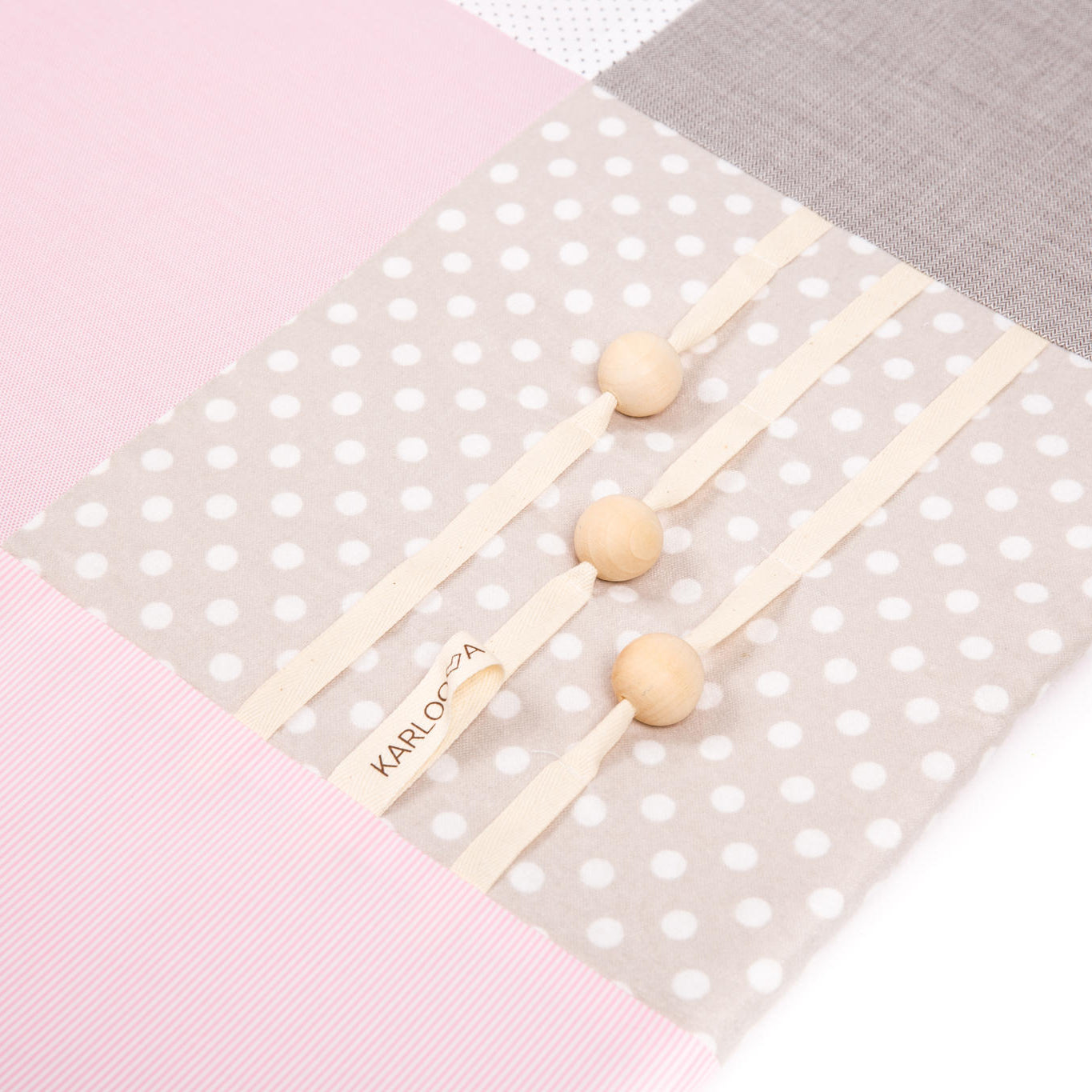 Small baby activity mat, 100x100 cm - Pink