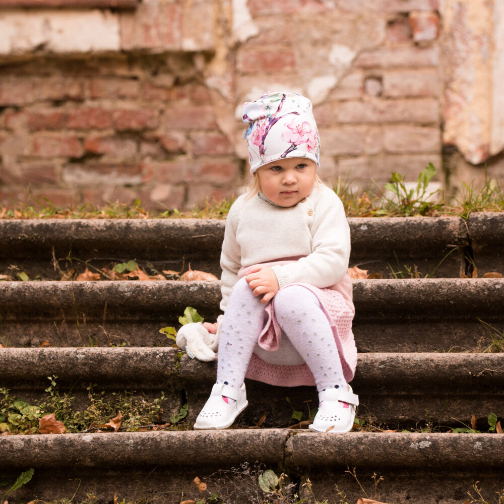 Leather Kids' Shoes Lusti - White