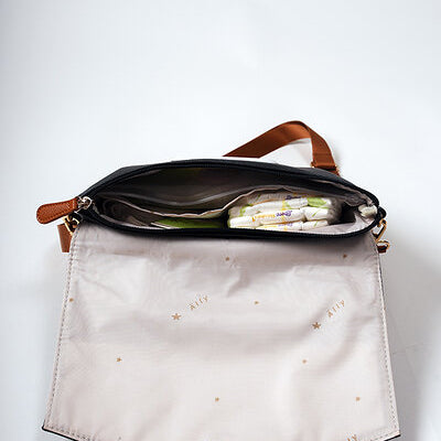 Baby Accessories Handbag – Black Coffee