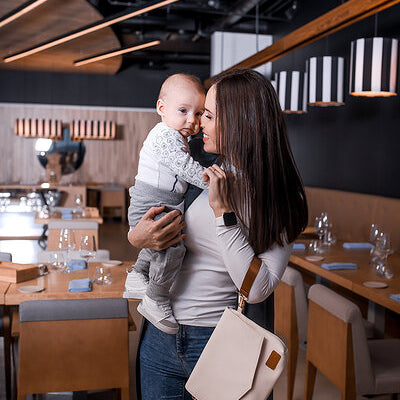 Baby Accessories Handbag – Cappuccino