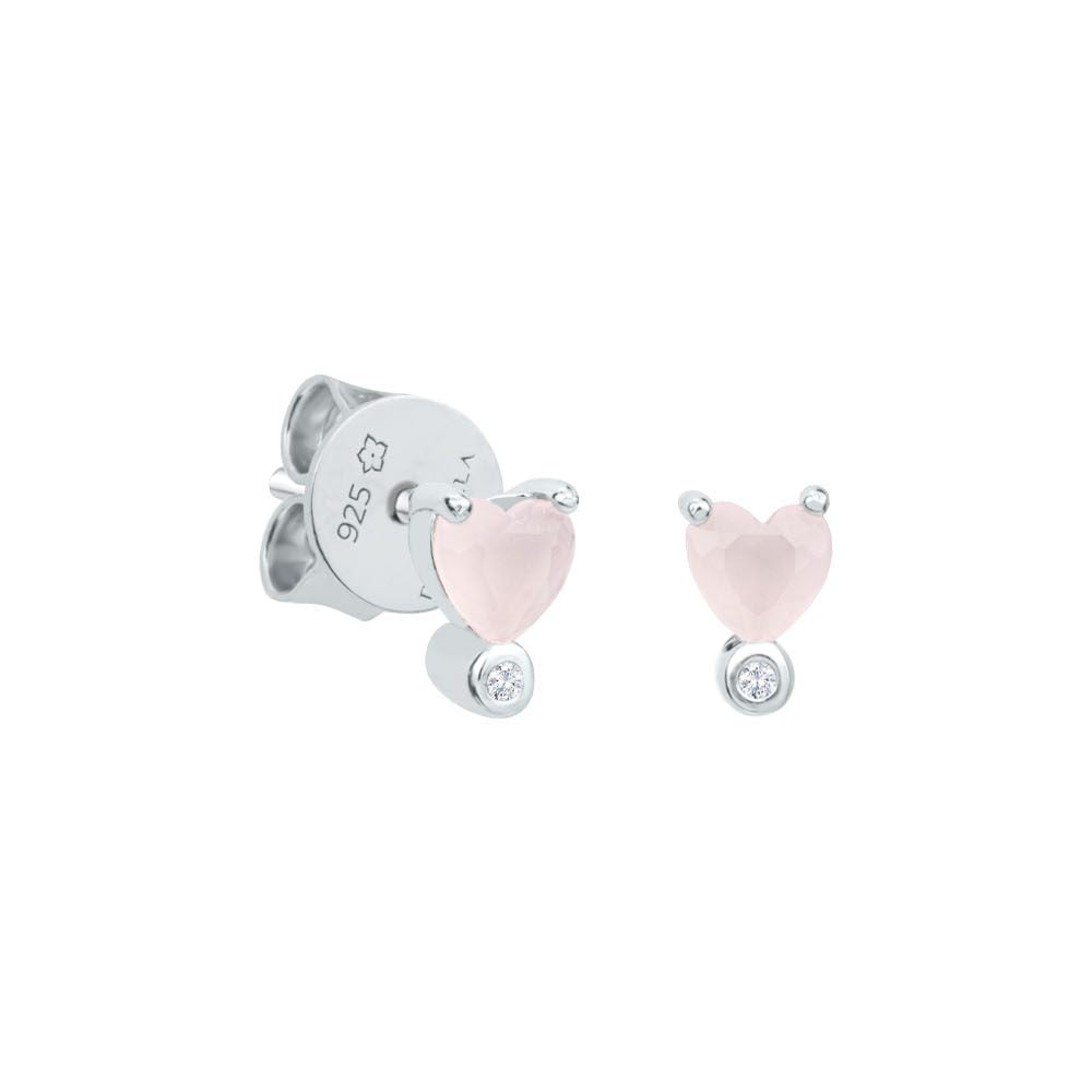 Earrings Love Heart - For Kids