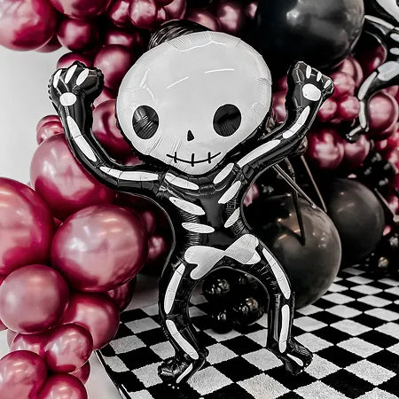 Jättikokoinen luuranko foliopallo