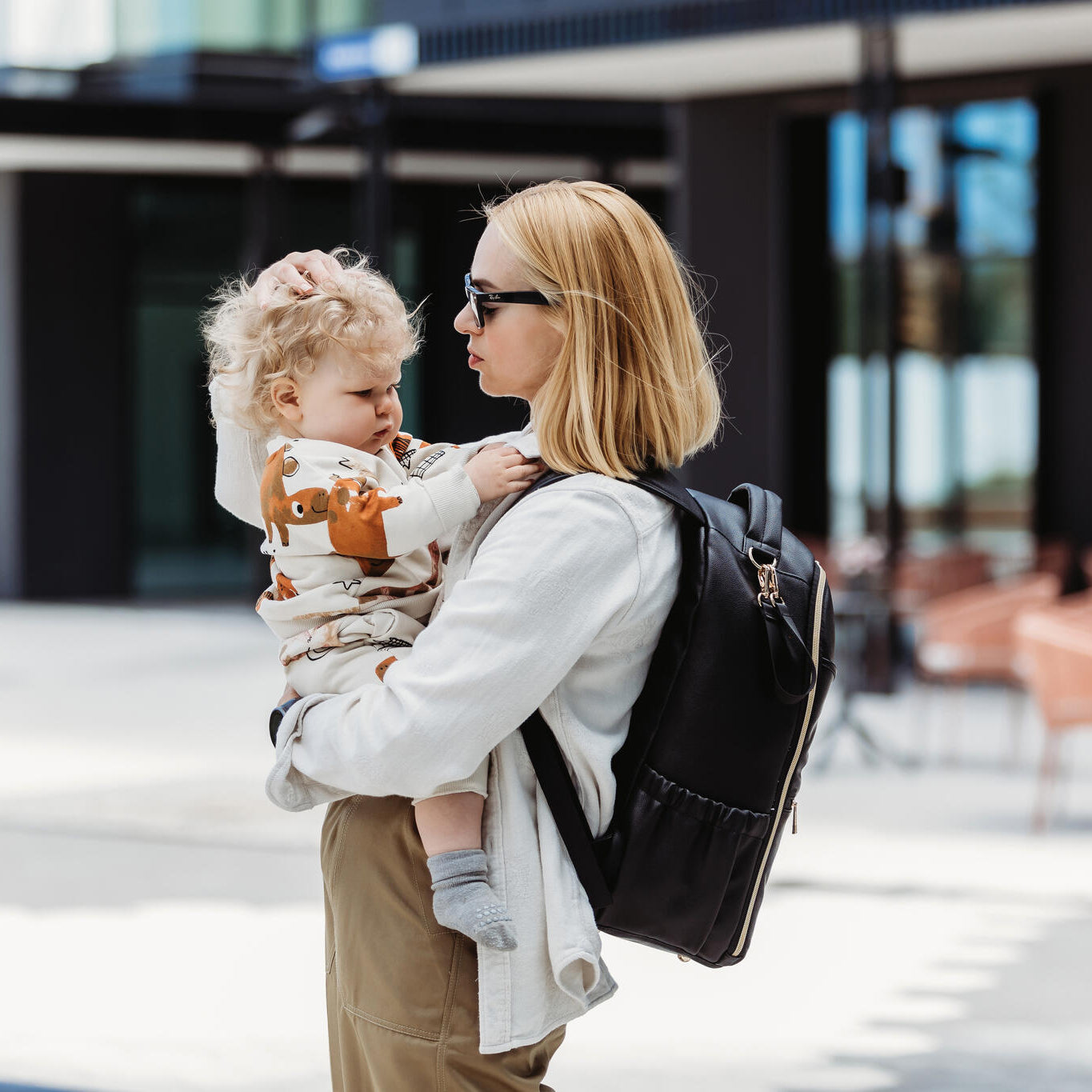 Large Diaper Backpack – Espresso