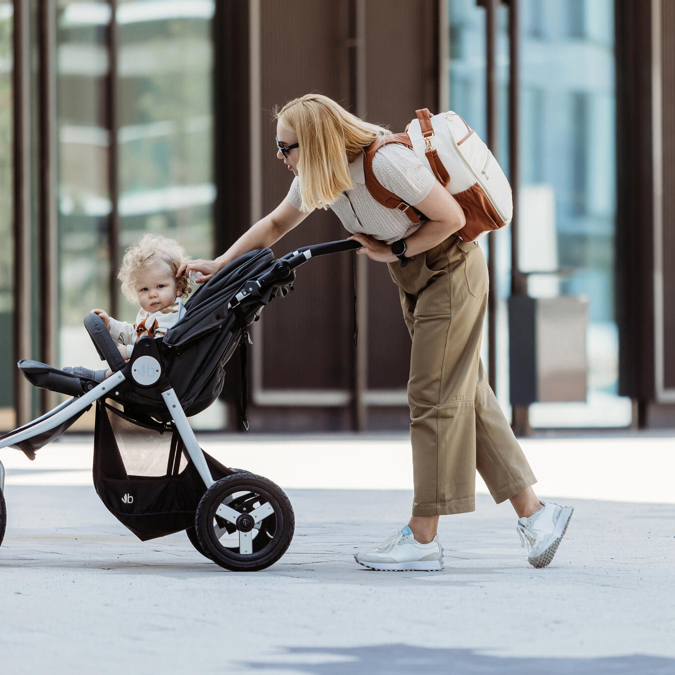 Small Diaper Backpack – Cappuccino
