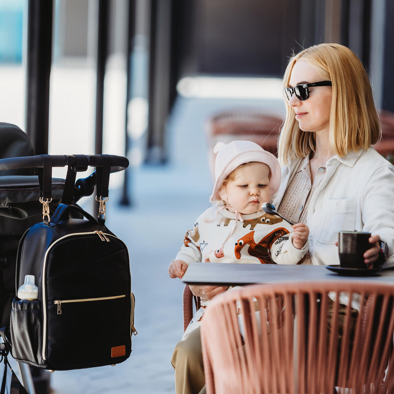 Small Diaper Backpack – Espresso