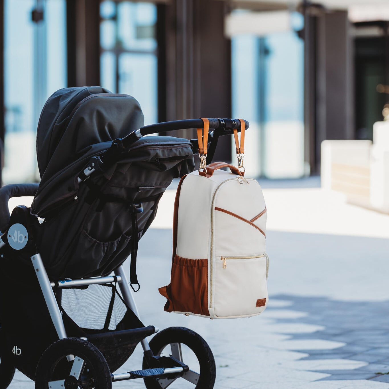 Large Diaper Backpack – Cappuccino