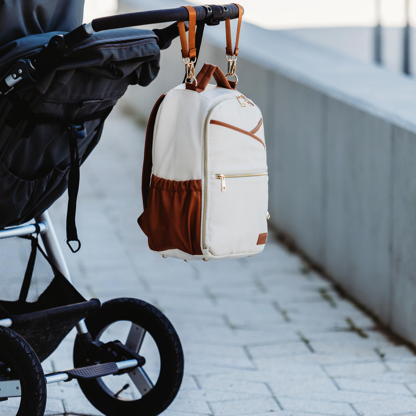 Small Diaper Backpack – Cappuccino