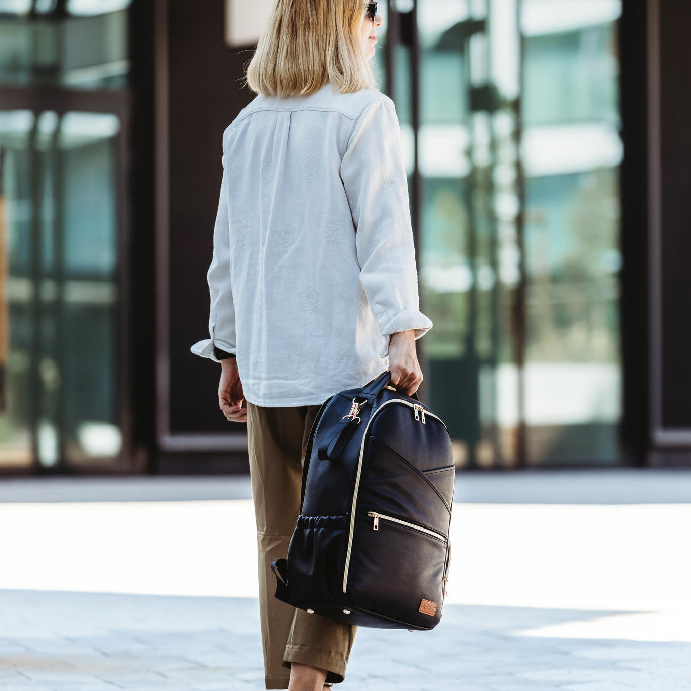 Large Diaper Backpack – Espresso