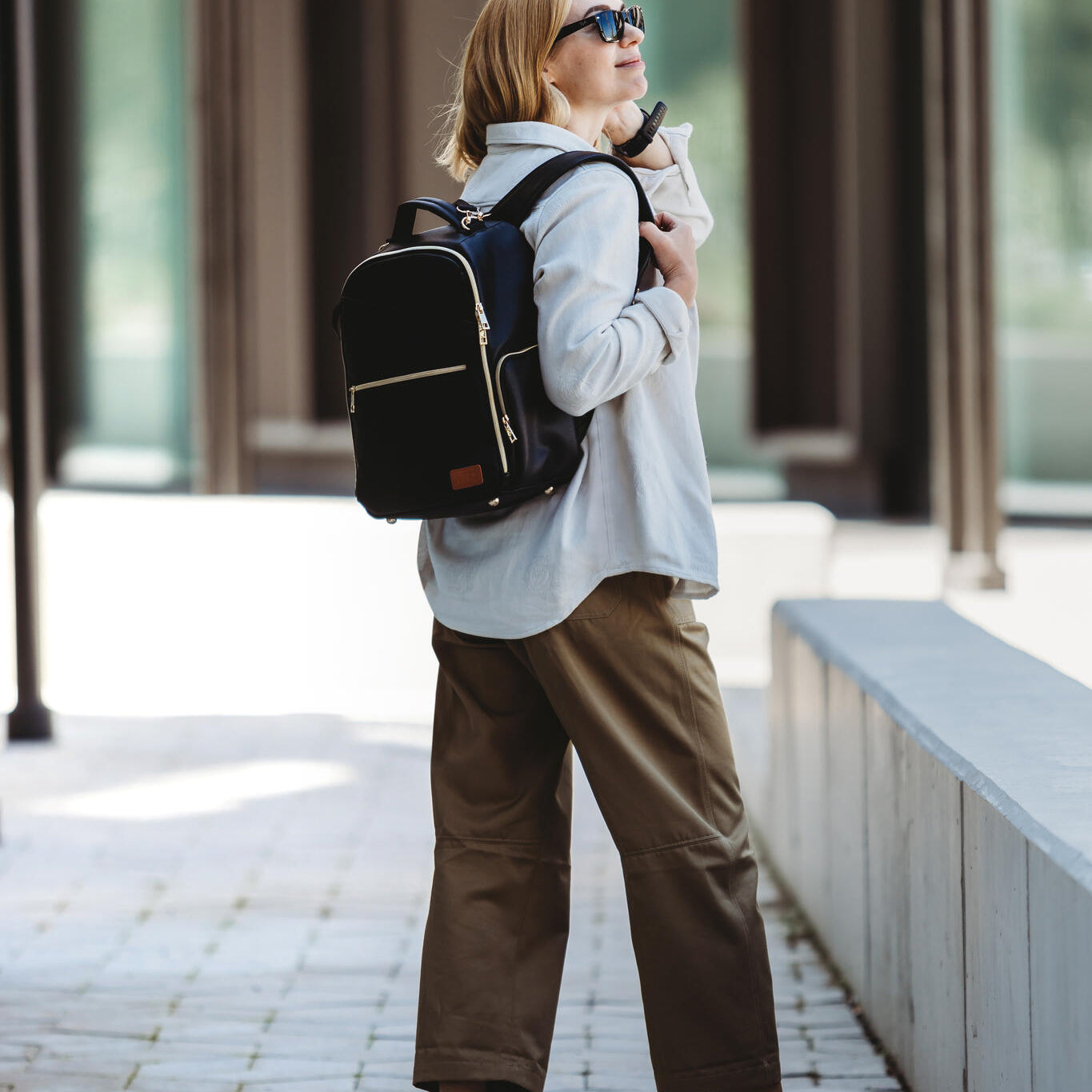 Small Diaper Backpack – Espresso