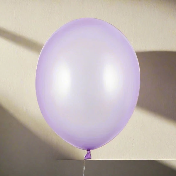 Ilmapallo metallinhohtoinen - Lila, 10 kpl