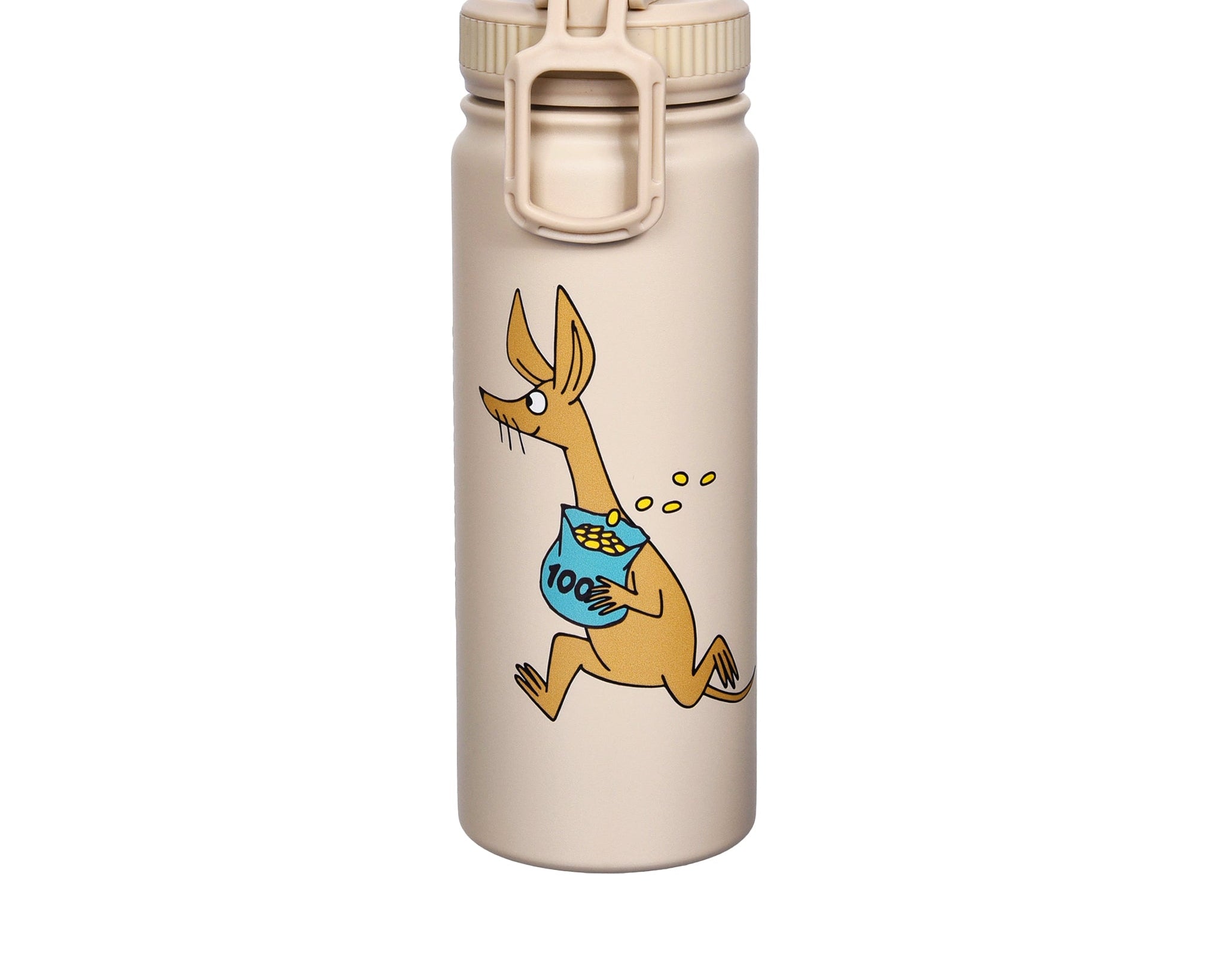 Muumi termospullo Nipsu 550 ml – kestävä lämpöpullo kuumille ja kylmille juomille