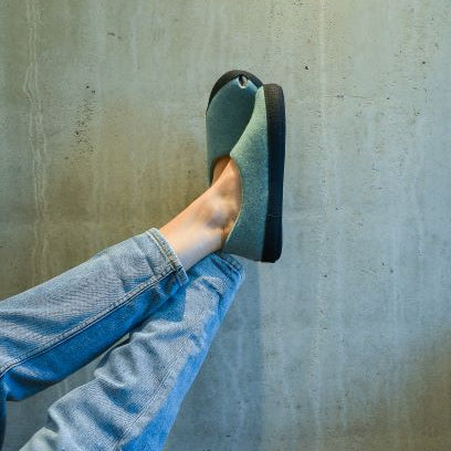 TOKU Budapest Slippers - Mint green