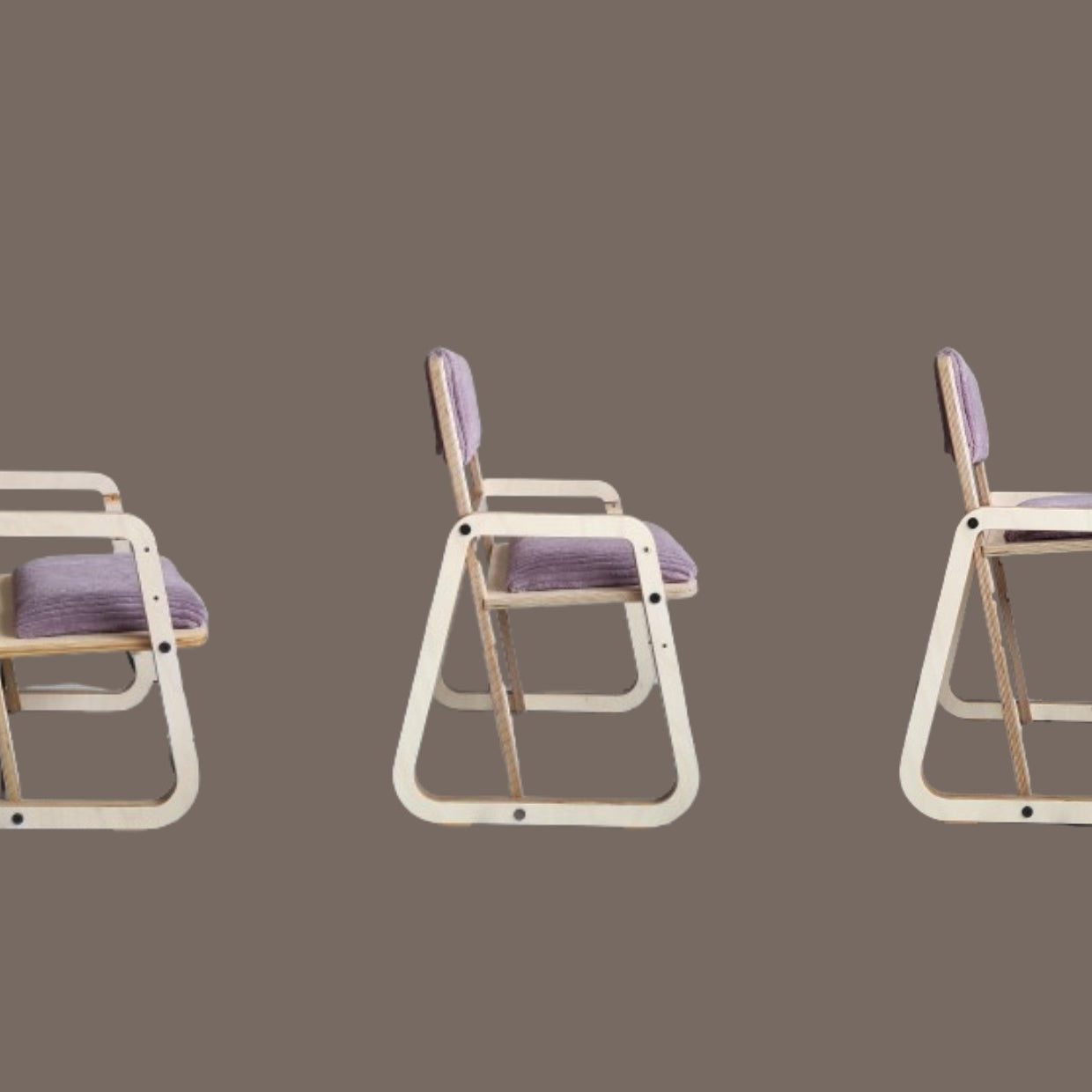 Adjustable Children Montessori Table and Chair Set Julle - Cannon Pink