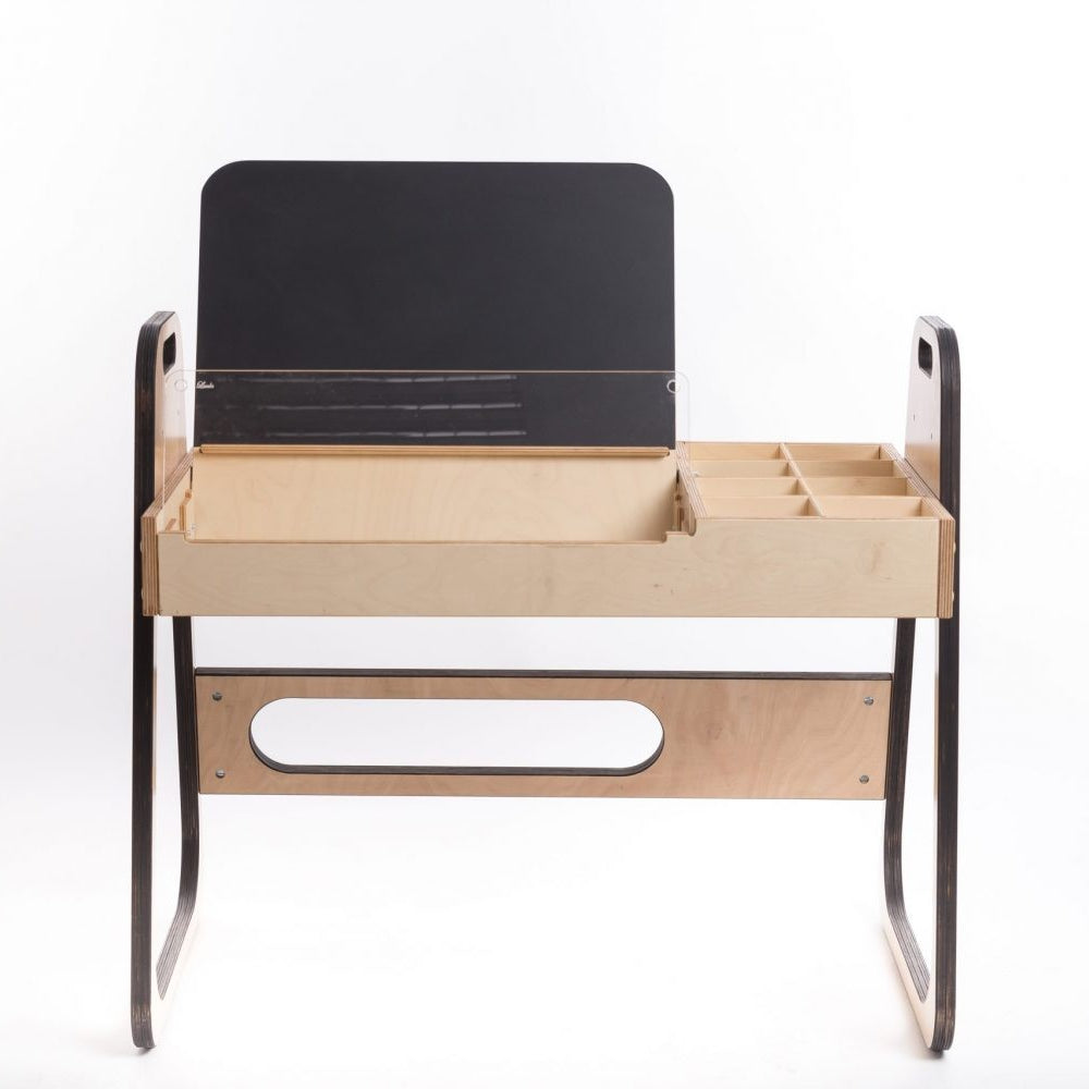 Adjustable Children Montessori Table and Chair Set Julle - Mint Green