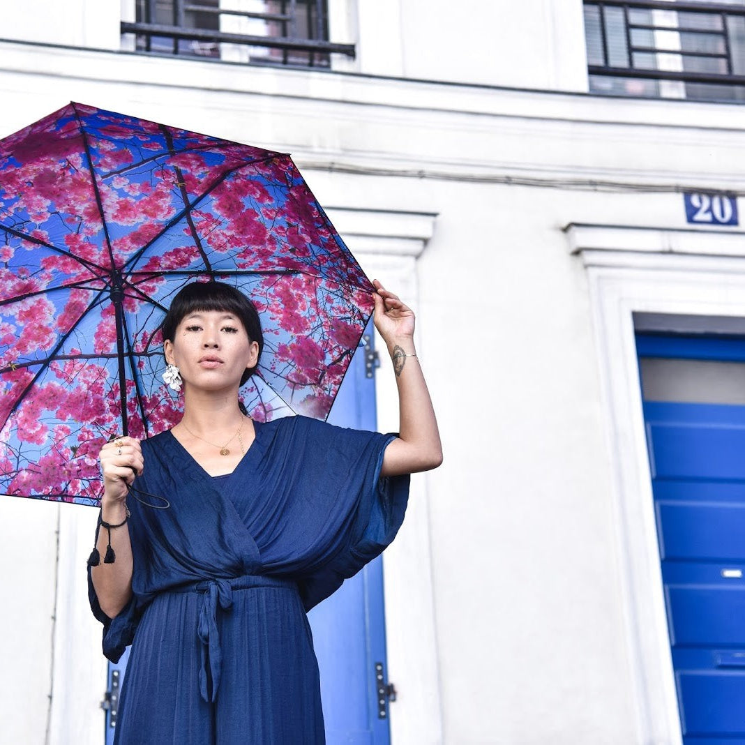 Cherry Blossom Umbrella – Elegance, Windproof & UPF50+
