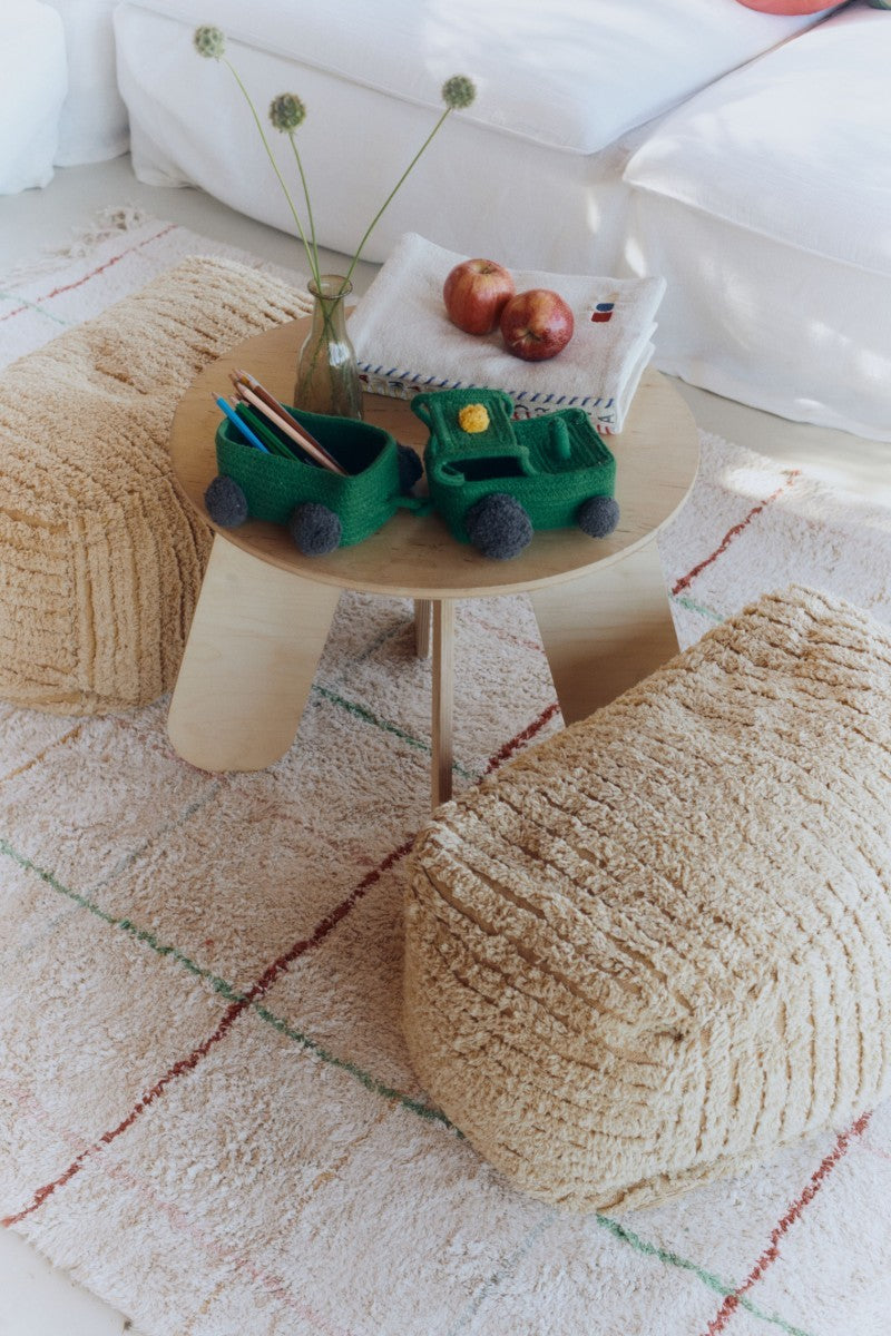 Decorative Basket Tractor