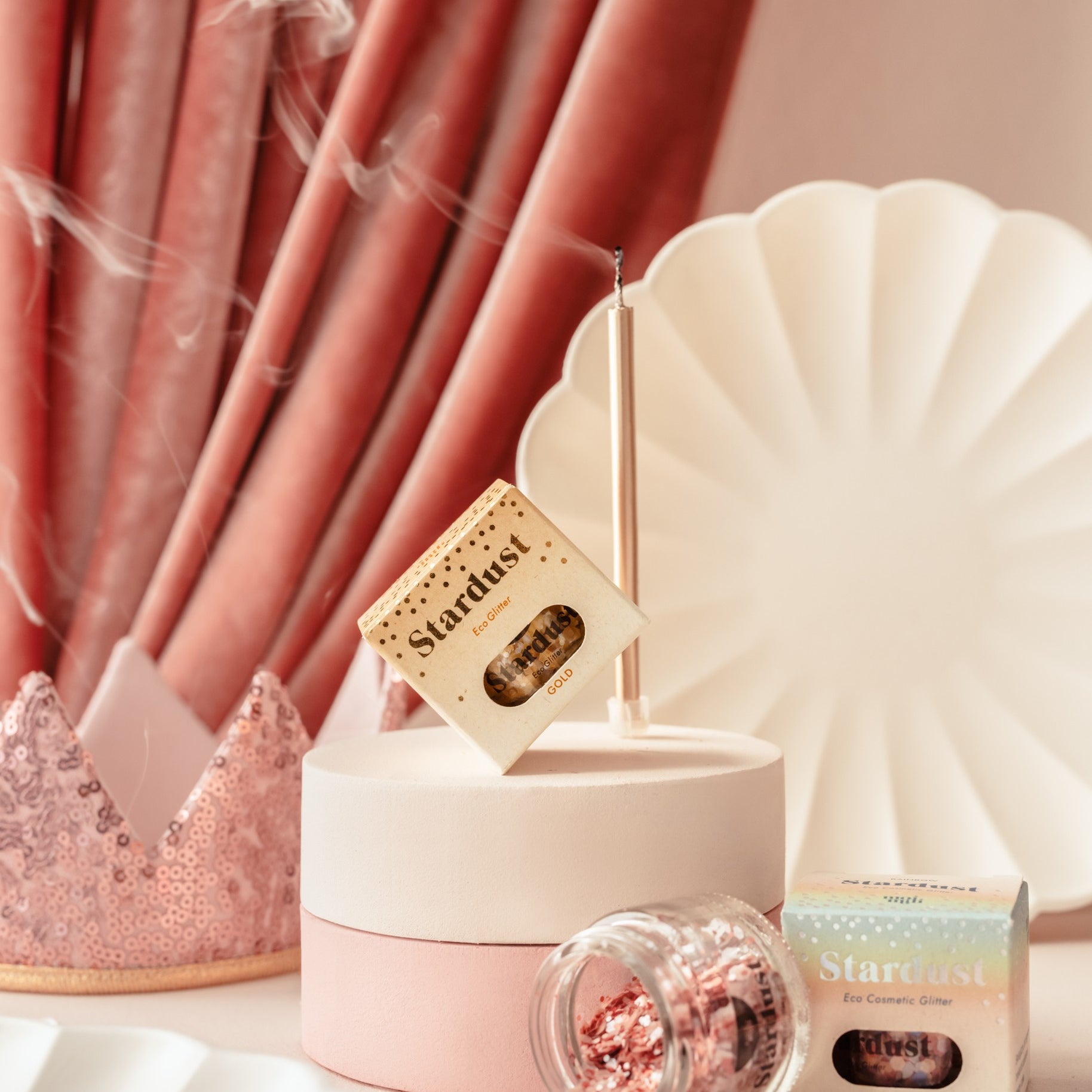 Decorative Eco Glitter - Gold Star Dust