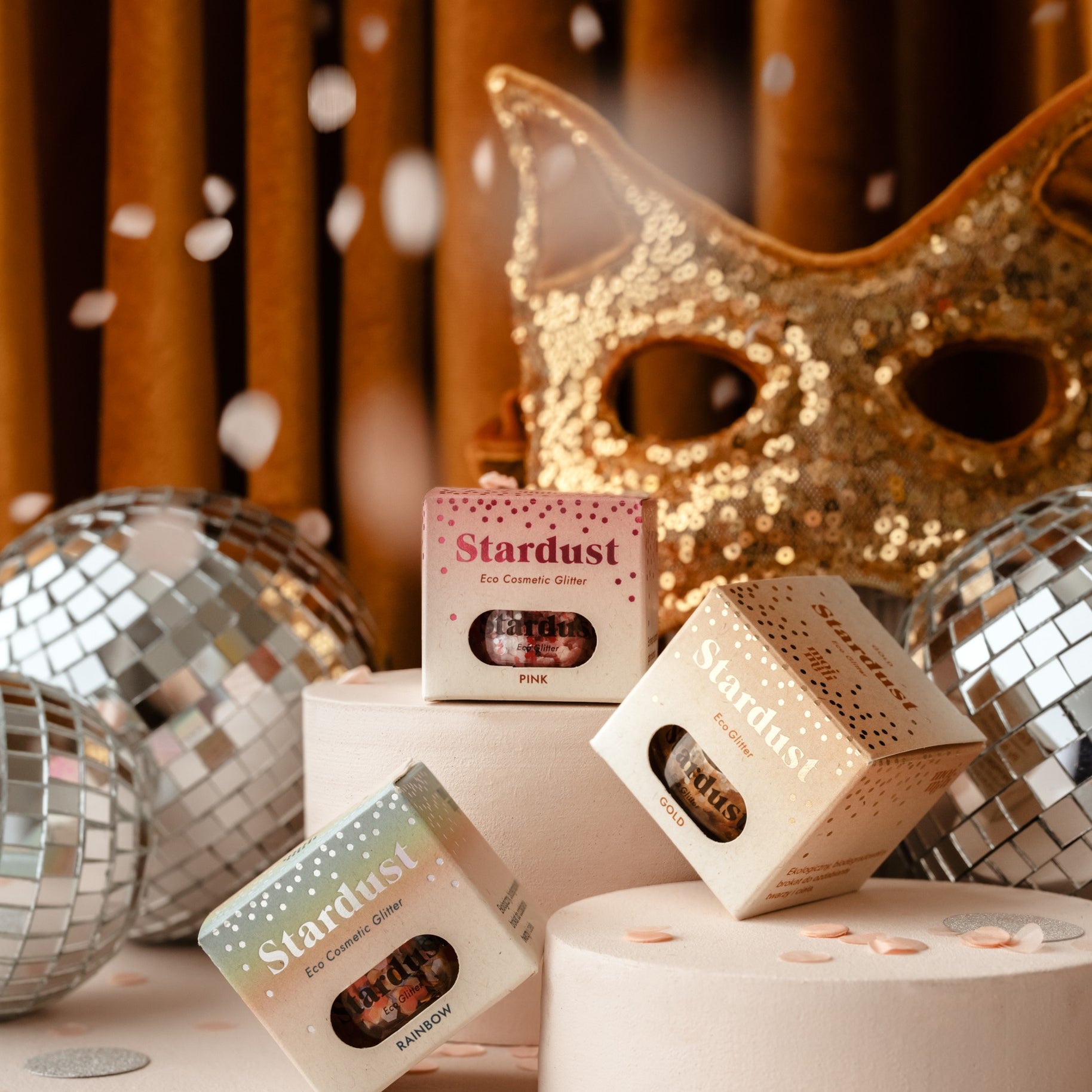 Decorative Eco Glitter - Gold Star Dust