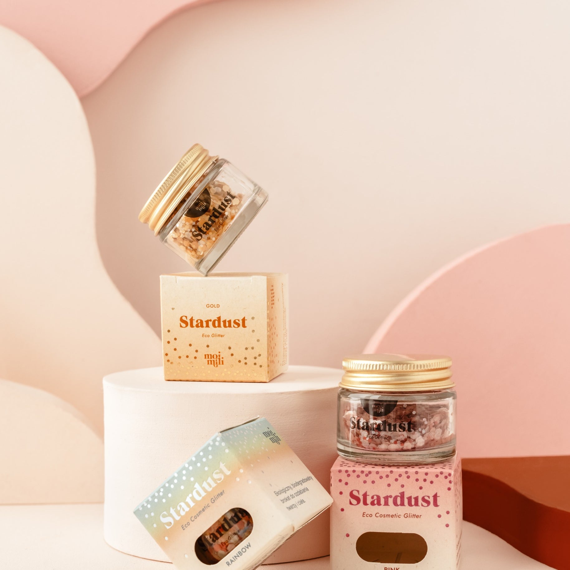 Decorative Eco Glitter - Rainbow Star Dust