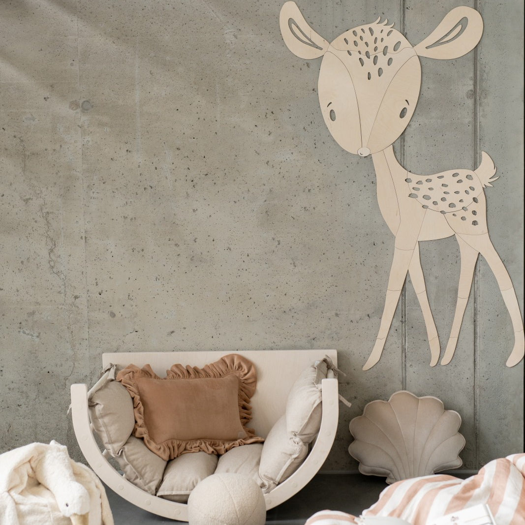 Deer Forest Animal - Wooden Wall Decoration