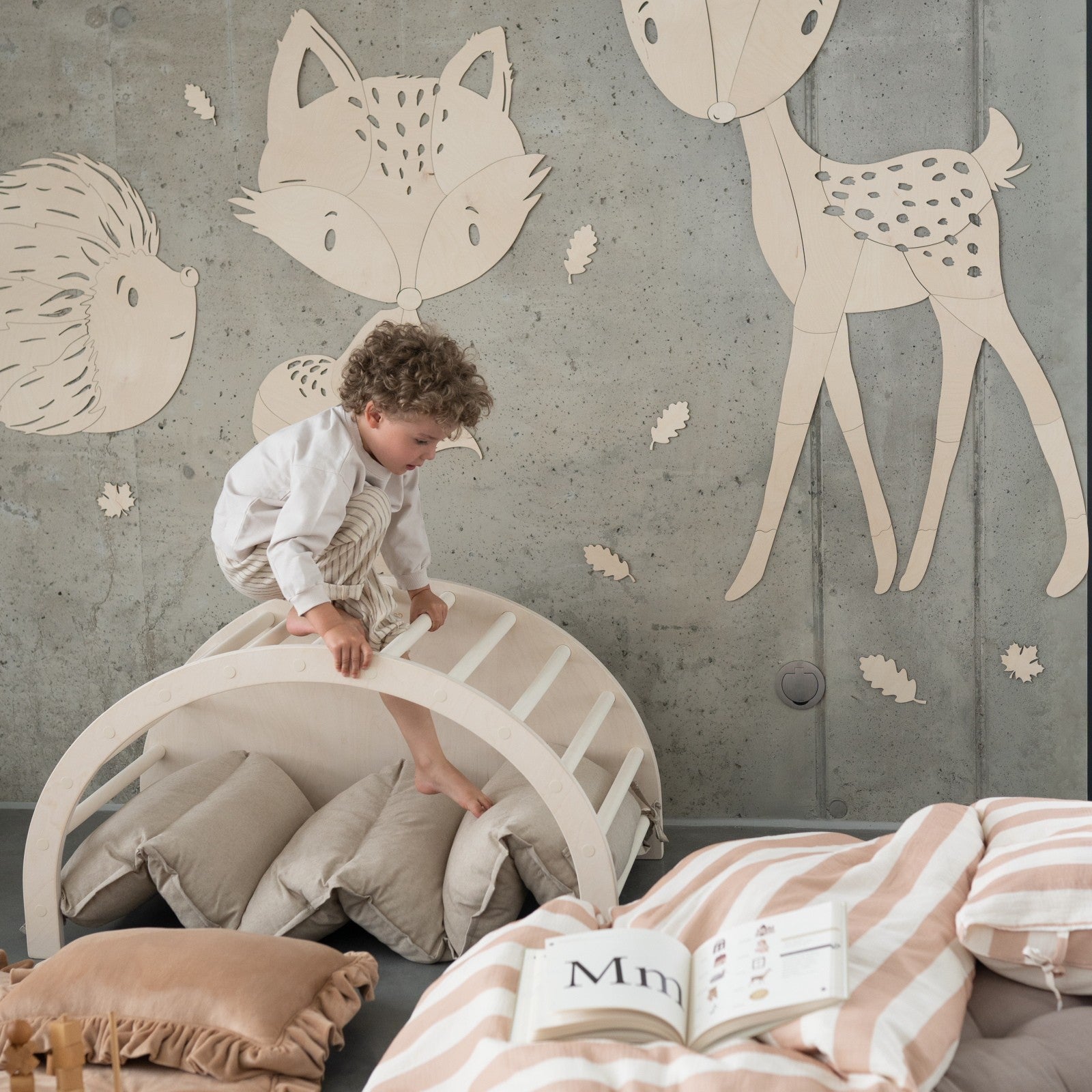 Deer Forest Animal - Wooden Wall Decoration
