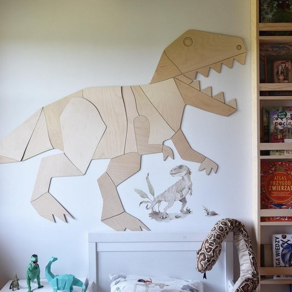 Dinosaur T-Rex – Wooden Wall Decoration