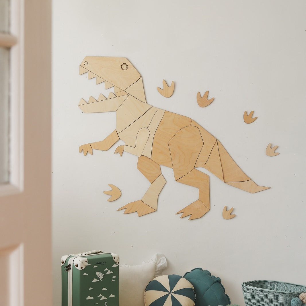 Dinosaur T-Rex – Wooden Wall Decoration