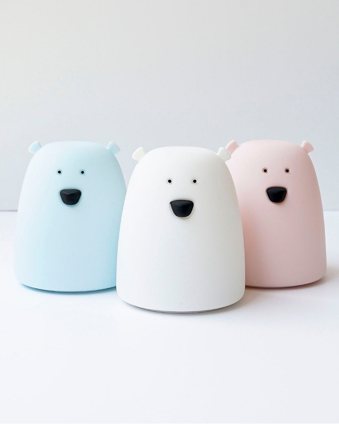 Little Bear Silicone Lamp - Pink