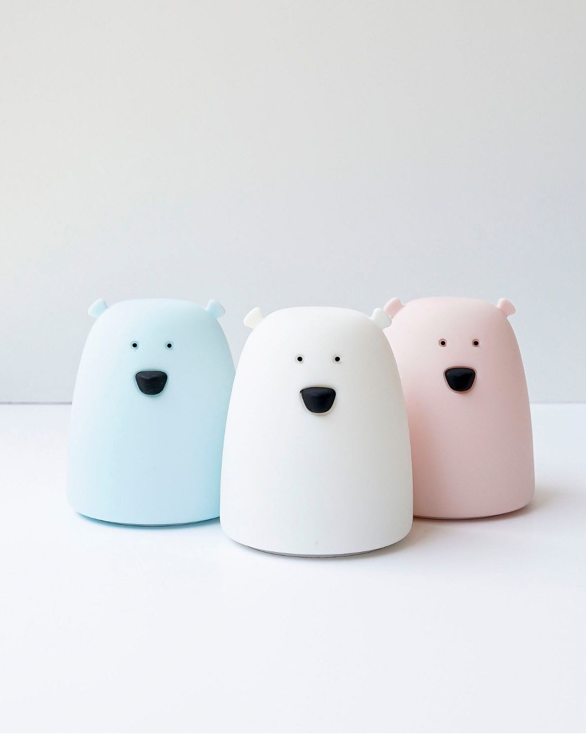 Little Bear Silicone Night Lamp - White