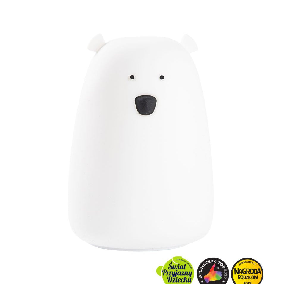 Big Bear Silicone Lamp - White