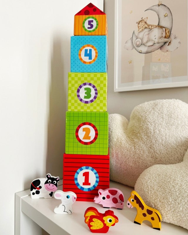 Farm in Boxes Cube Puzzle