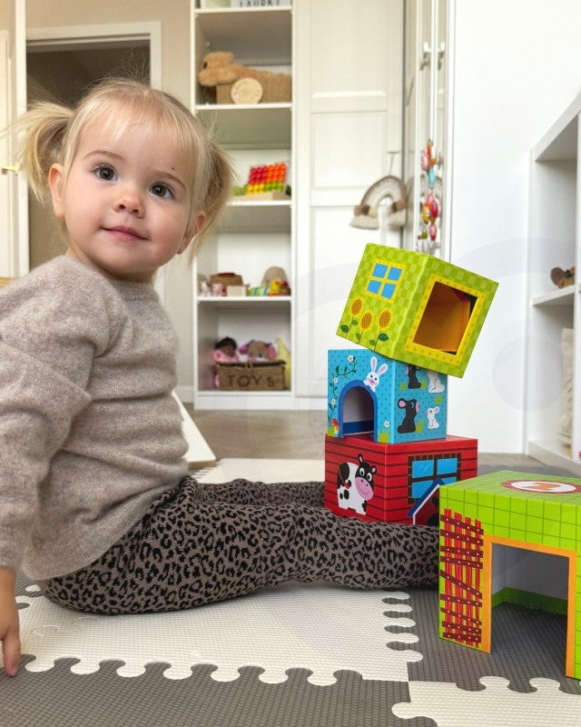 Farm in Boxes Cube Puzzle