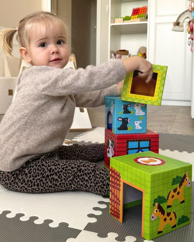 Farm in Boxes Cube Puzzle