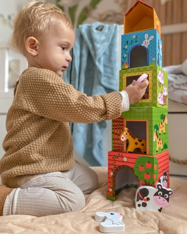 Farm in Boxes Cube Puzzle