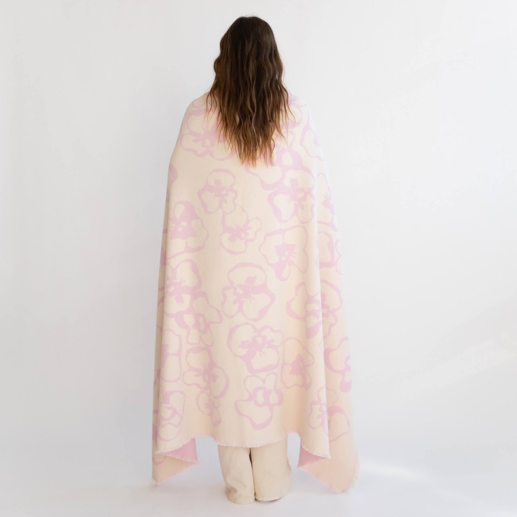 Flora cotton throw