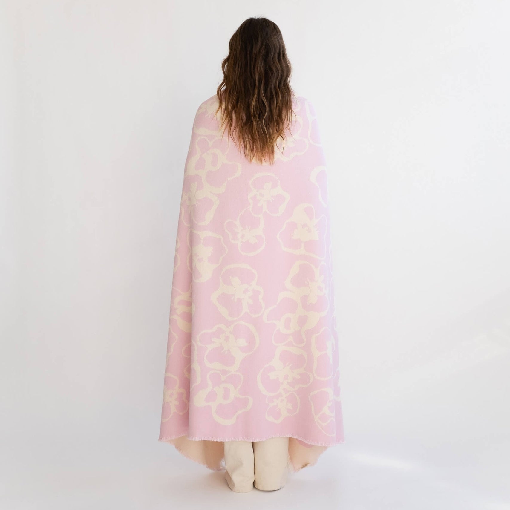 Flora cotton throw