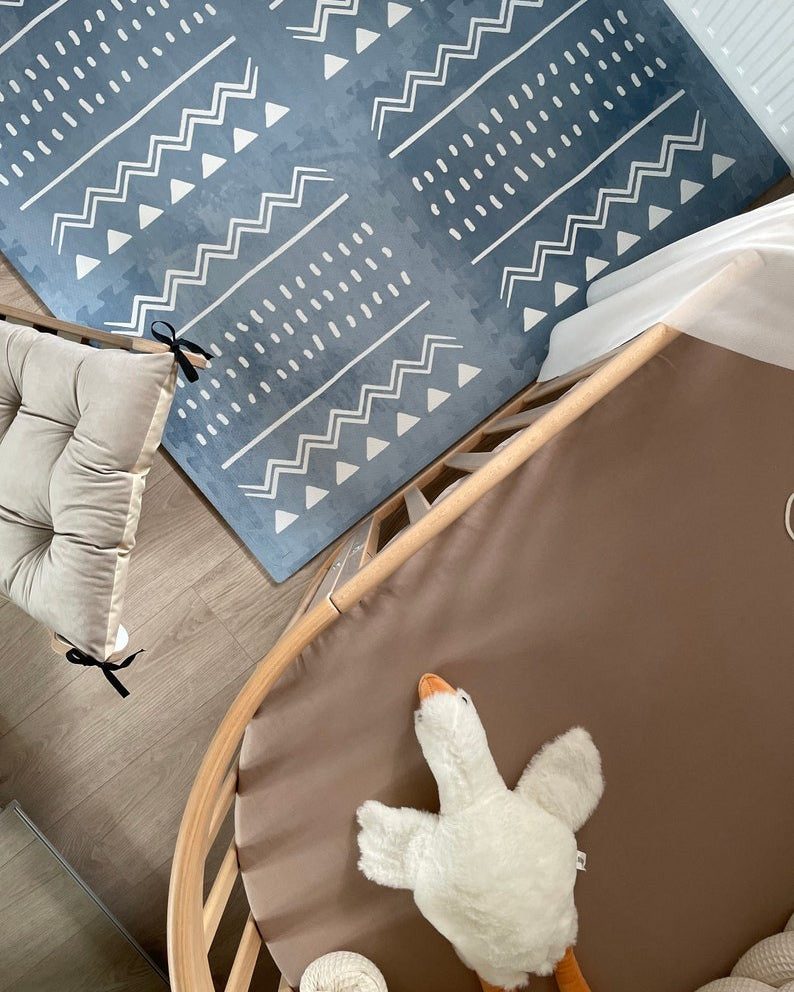 Foam Puzzle Playmat - Boho Azure