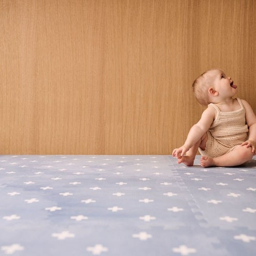 Foam Puzzle Playmat - Cross Azure