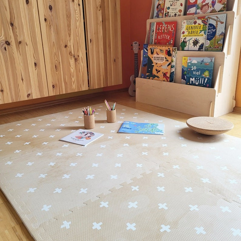 Foam Puzzle Playmat - Cross Sand