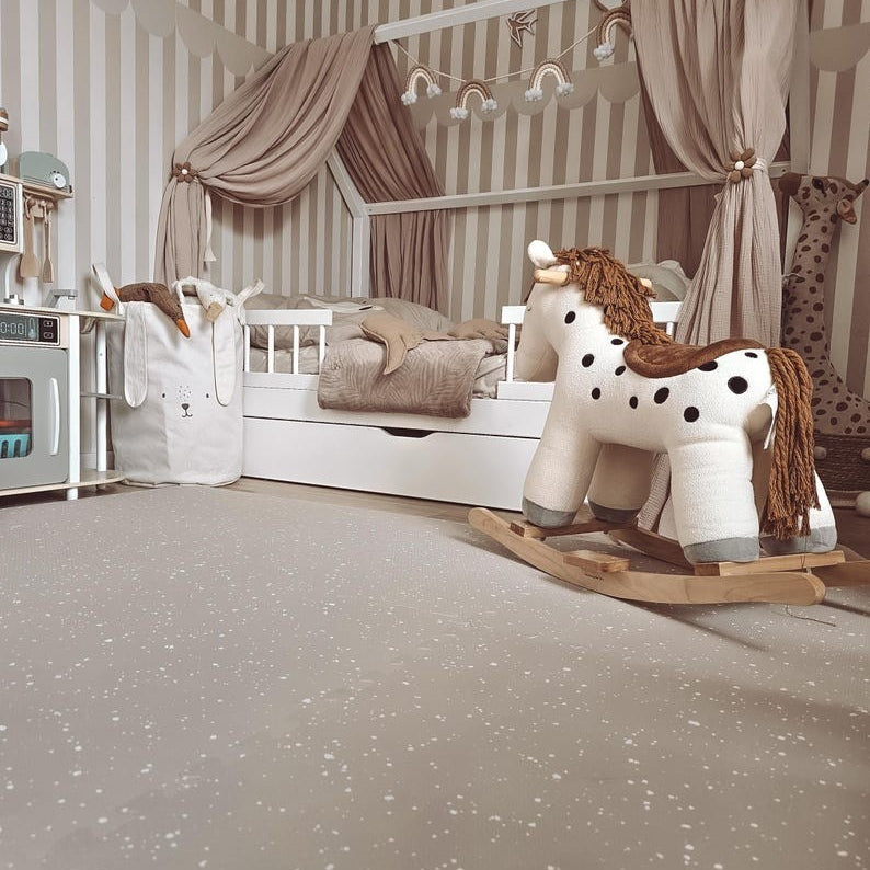 Foam Puzzle Playmat - Spots Cappuccino