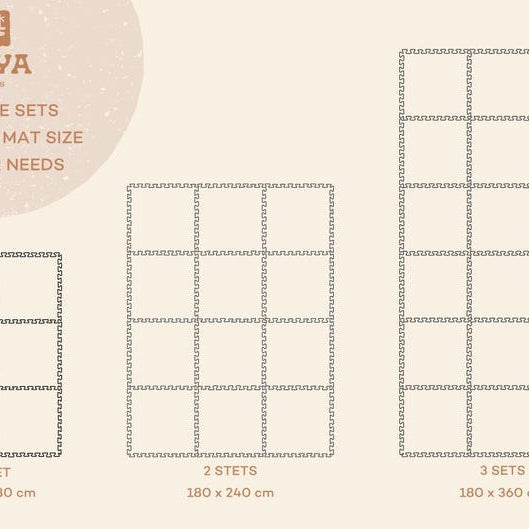 Foam Puzzle Playmat - Vintage Beige