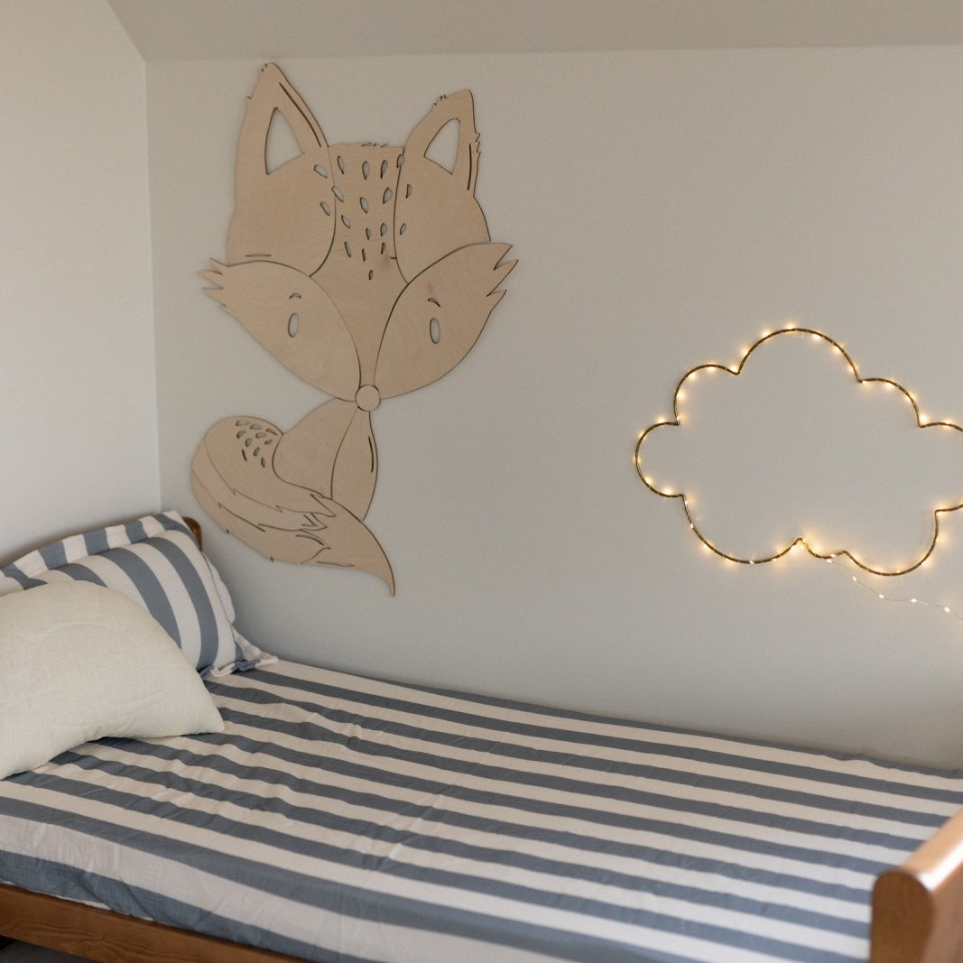 Fox Forest Animal - Wooden Wall Decoration