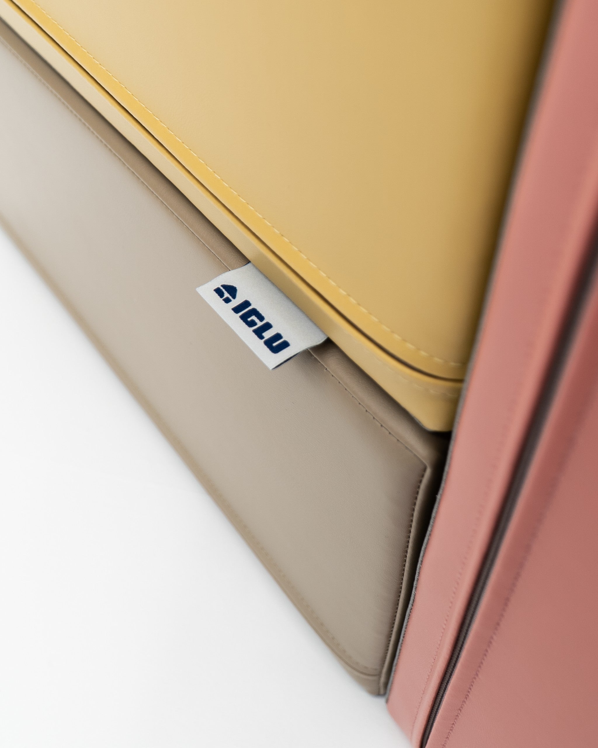 Soft Play 6 Foam Block Set - Pastel Pink Explorer