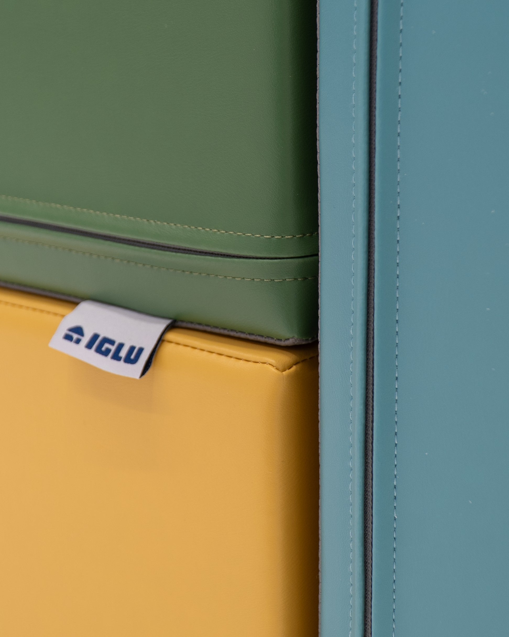 Soft Play 6 Foam Block Set - Pastel Turquoise Explorer