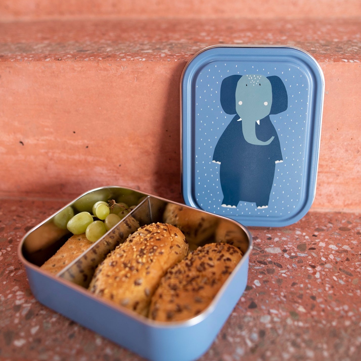 Large Lunch Box - Mrs. Elephant