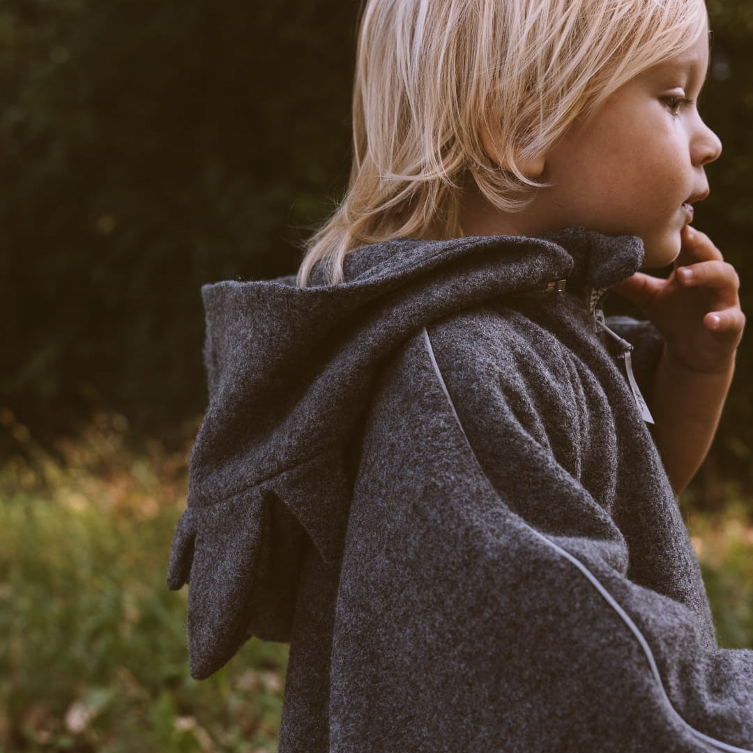 Merino Wool Car Poncho For Kids - Dragon