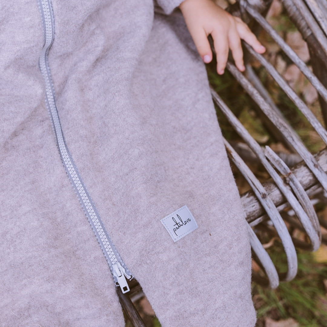 Merino Wool Car Poncho For Kids - Lamb