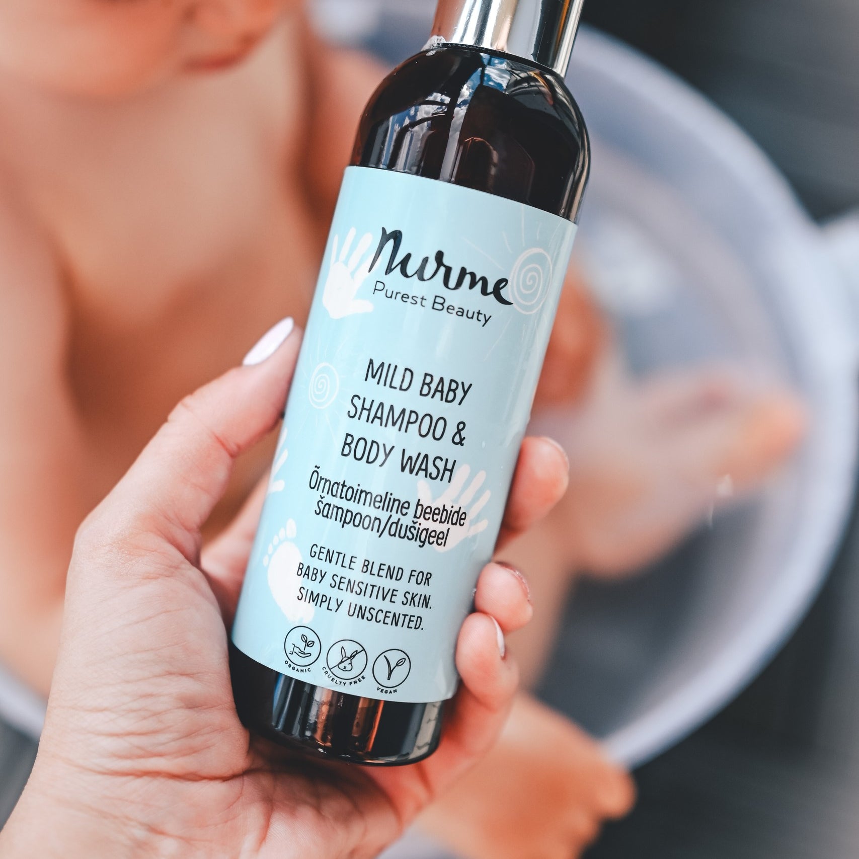 Mild Baby Shampoo & Body Wash, 200ml